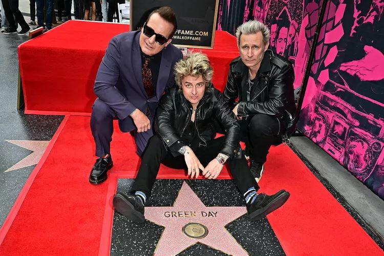 green day’s star on hollywood walk of fame is a 'dream' come true