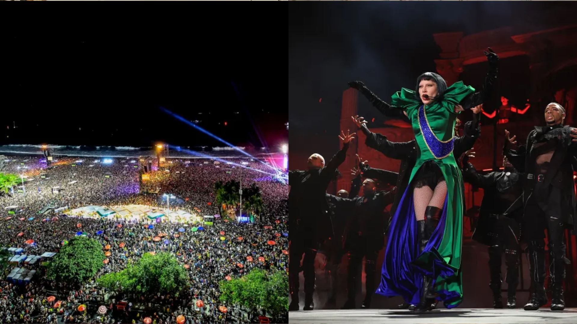 lady gaga adakan konsert percuma, hibur 2.1 juta peminat di copacabana