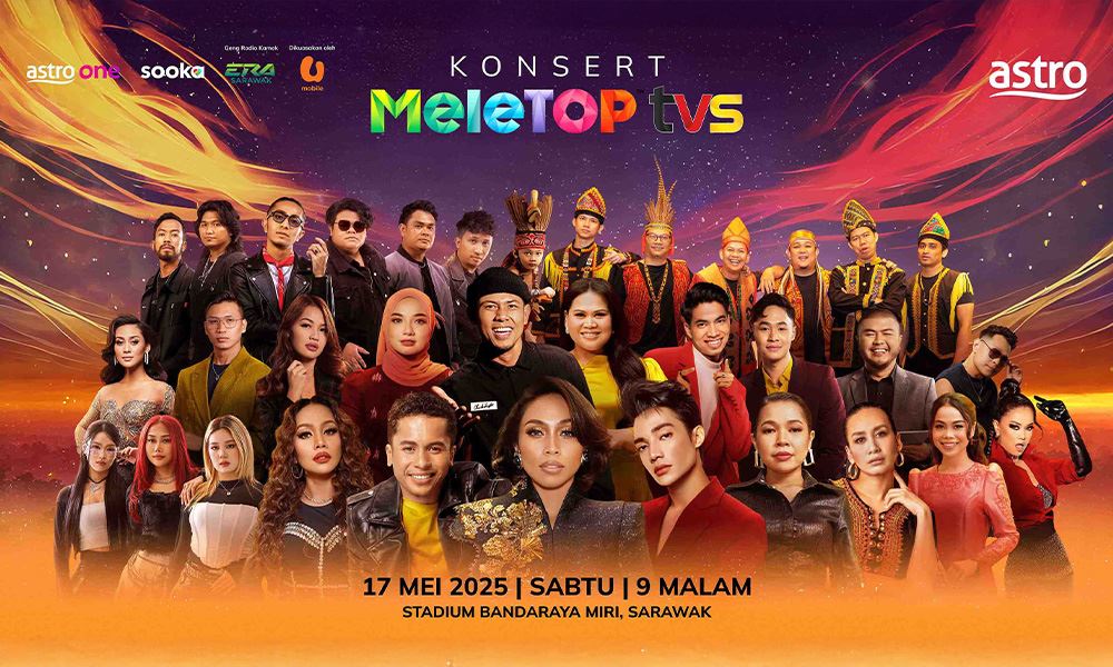 konsert meletop tvs: muzik satukan rakyat malaysia di pentas borneo