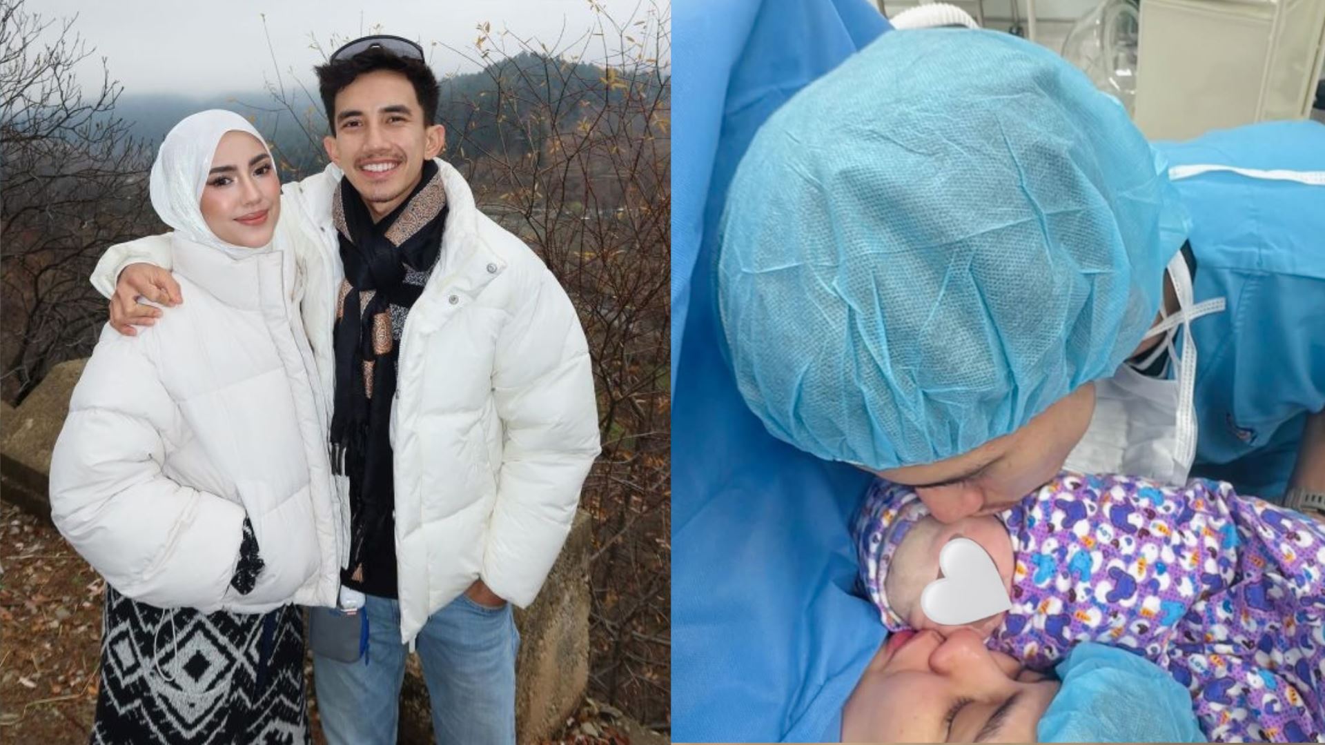 dahlia rizal kini bergelar ibu, selamat lahirkan bayi perempuan seberat 2.85kg