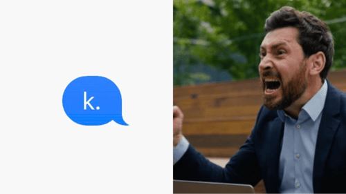 'k' — mesej teks yang paling menyentuh emosi, menurut kajian 