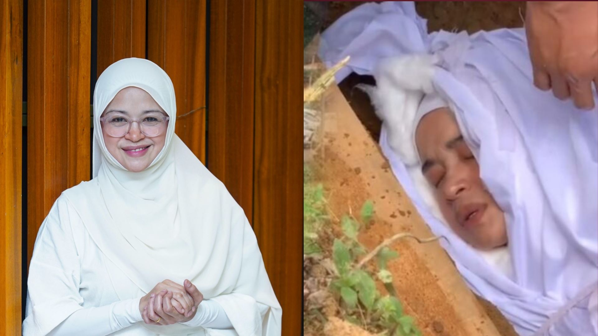 noorkhiriah anggap pengalaman masuk liang lahad sebagai anugerah terbesar dari allah