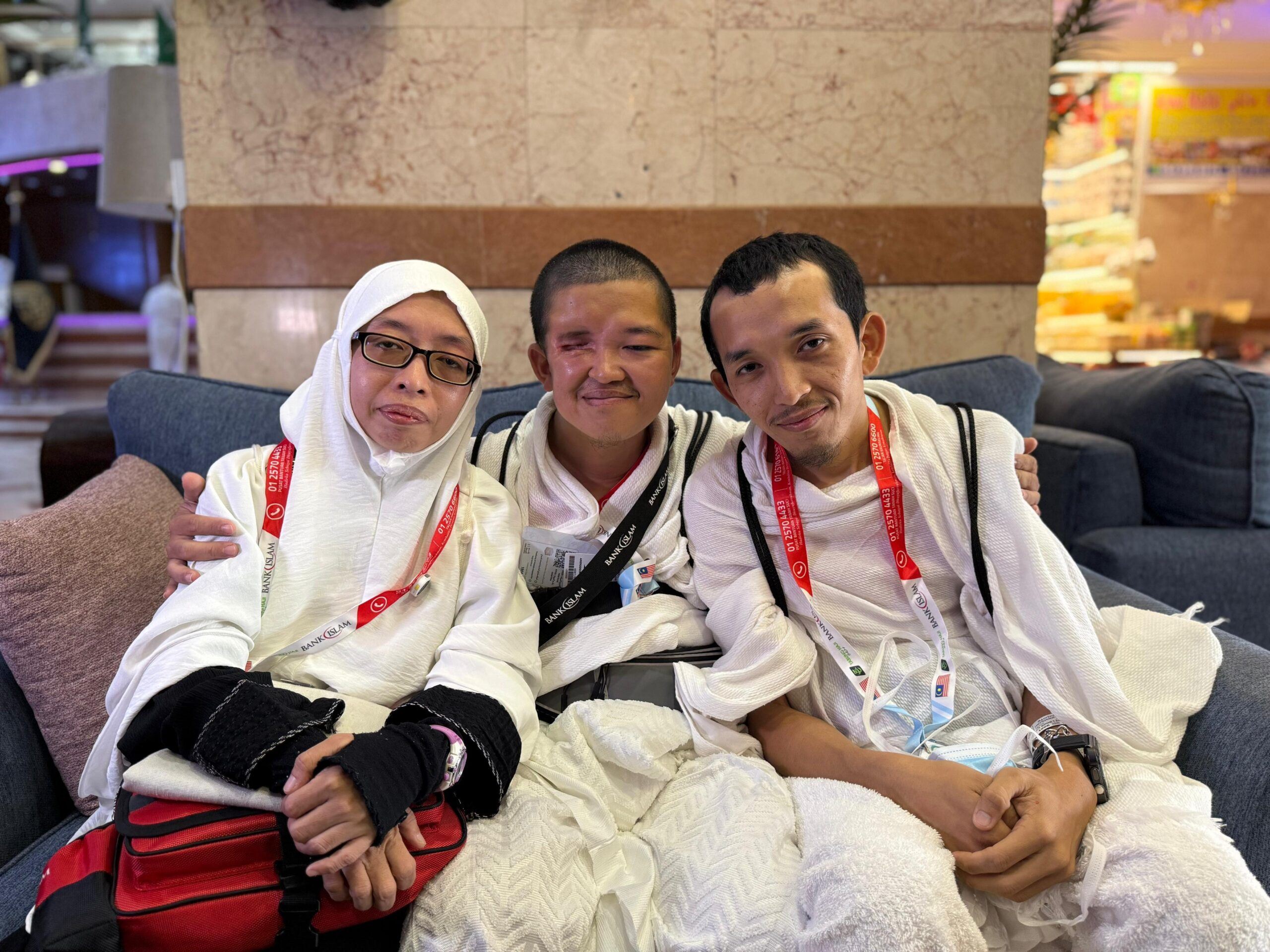 mengatasi kekurangan fizikal, demi ibadah yang sempurna