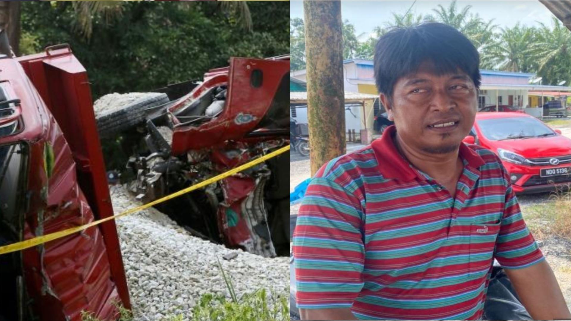 laluan sempit dan lori laju punca kemalangan maut di teluk intan