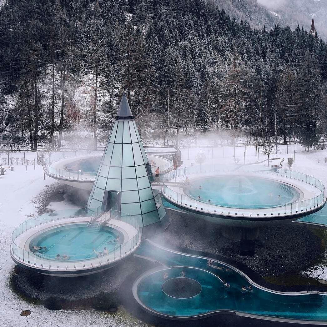 Outdoor sole basins in Austria