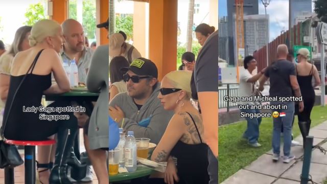 lady gaga enjoys local food during singapore tour stop