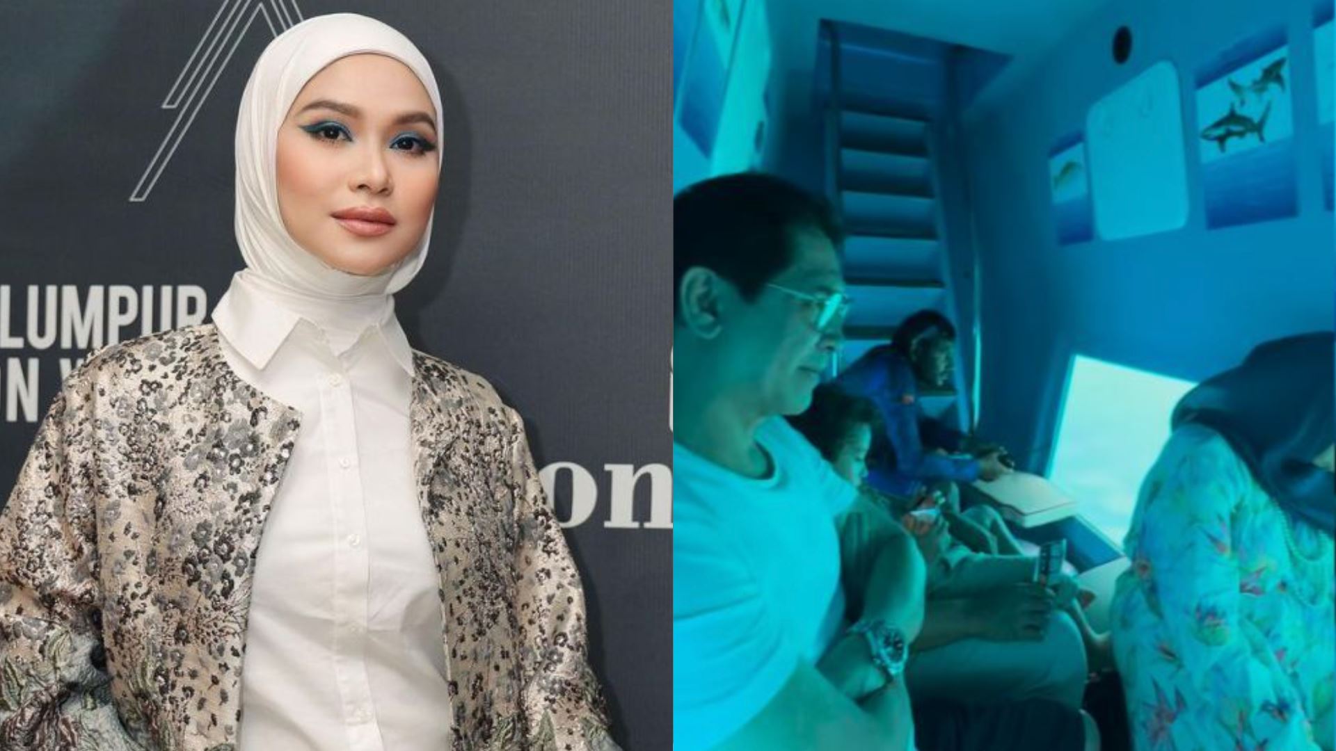 anzalna nyaris batalkan aktiviti naik kapal selam di maldives kerana cemas