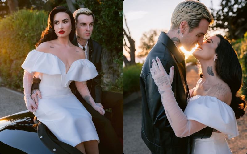 demi lovato and jordan “jutes” lutes are officially married!