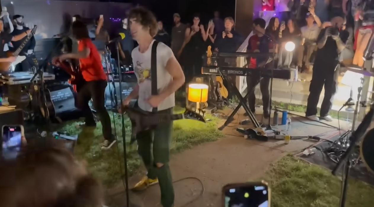 all-american rejects get shut down by police—then given the green light for one more song