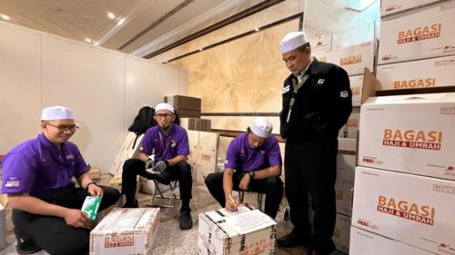 jemaah haji dinasihat pos barang awal, boleh beribadah dengan tenang 