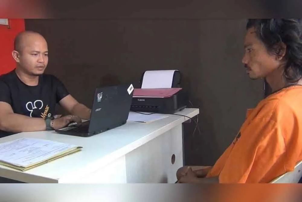 enggan mandi, seorang kanak-kanak ditetak hingga parah oleh bapa tiri di batam