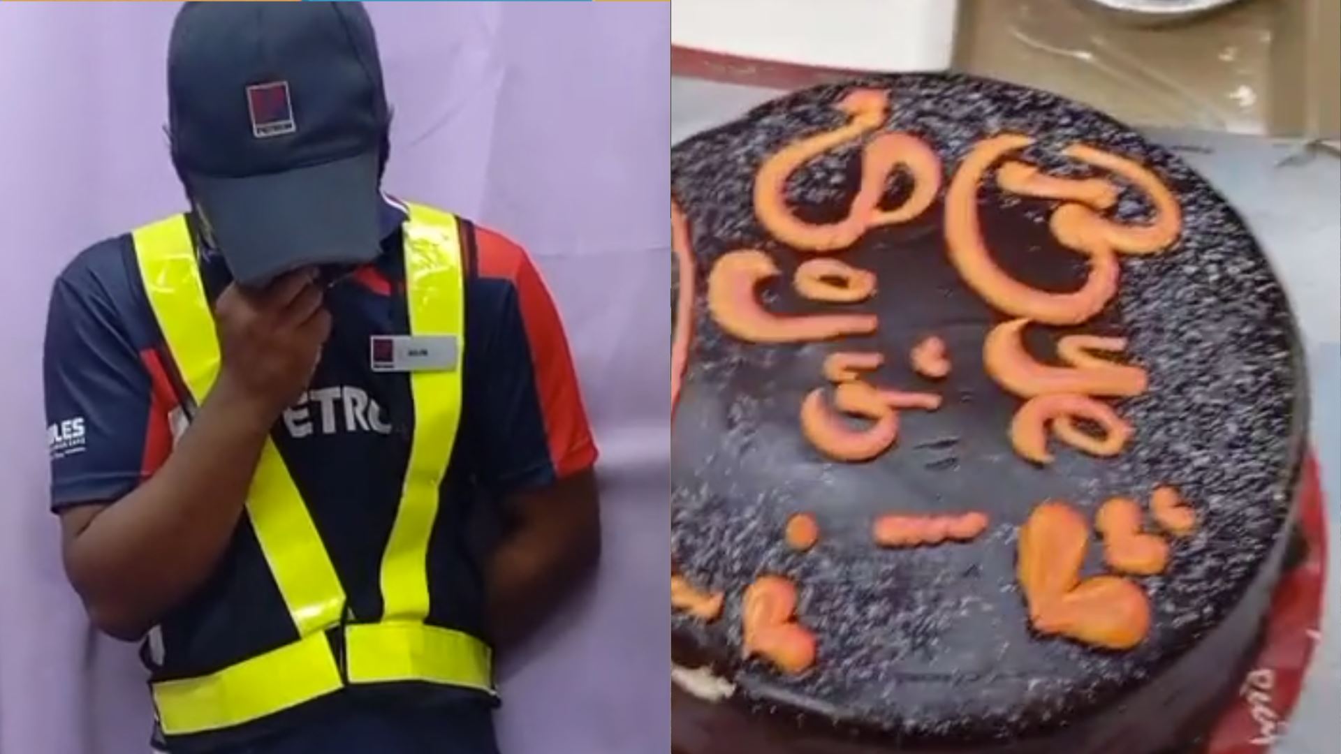 [video] sebak tinggalkan teman seperjuangan, pekerja stesen minyak diraikan selepas lebih 10 tahun berbakti