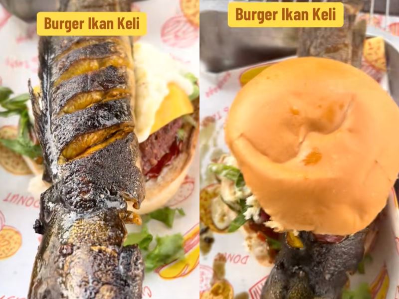 ikan keli burger sparks buzz after going viral on social media: “an ‘out-of-the-box’ menu!”