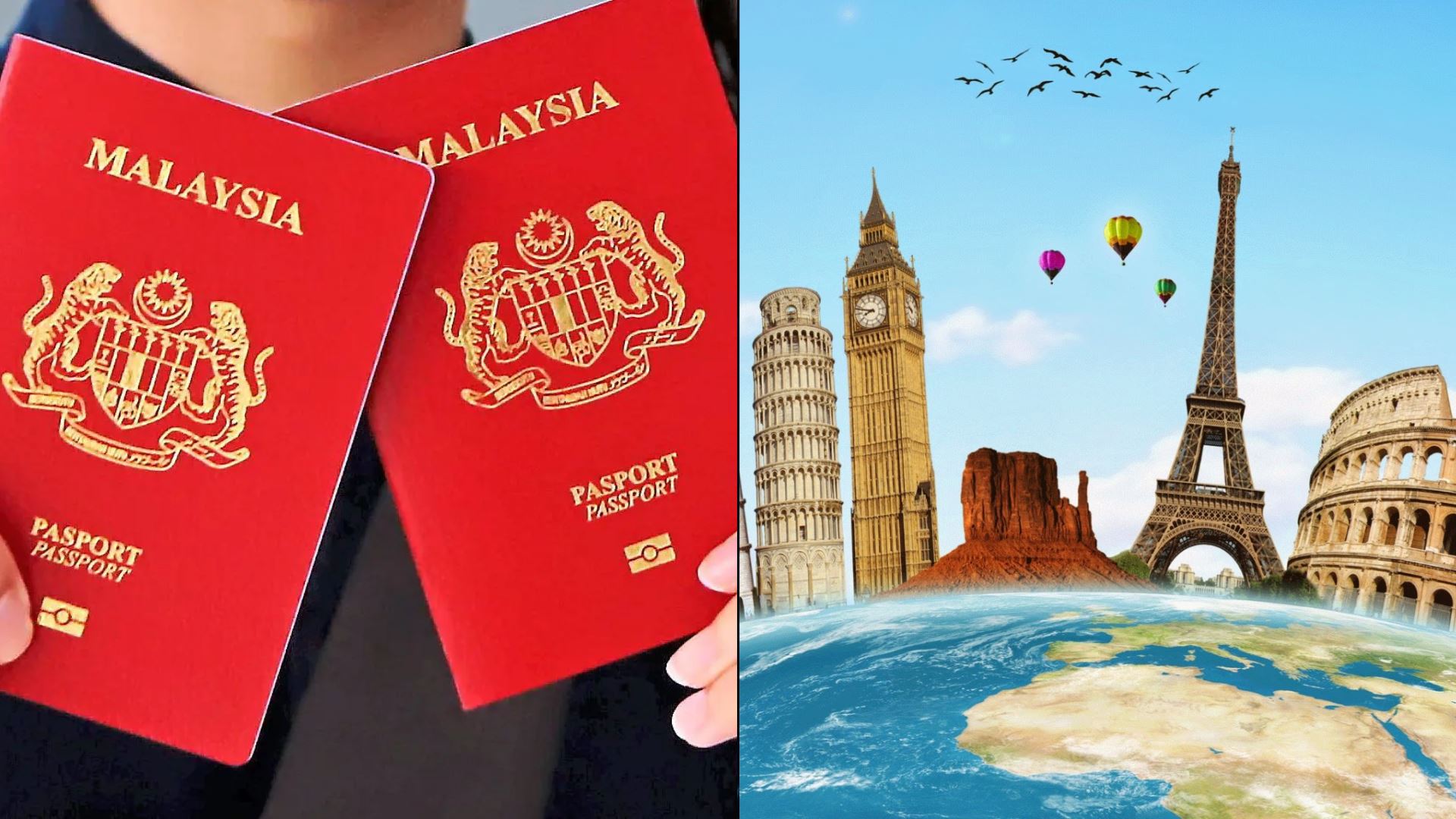 pasport malaysia kini diiktiraf antara tiga terkuat dunia