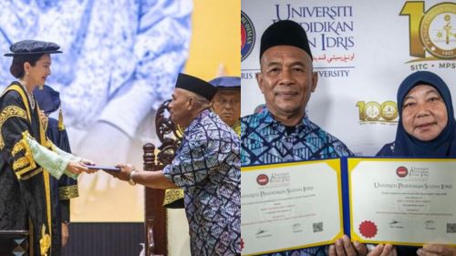 suasana sebak warnai konvokesyen upsi, ijazah anumerta untuk dua penuntut tragedi gerik