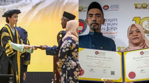 suasana sebak warnai konvokesyen upsi, ijazah anumerta untuk dua penuntut tragedi gerik