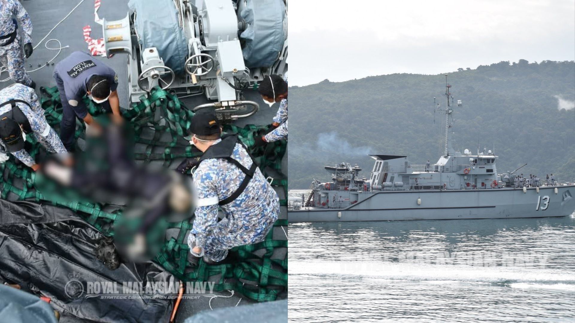 aset tldm dikerah bantu misi sar bot imigran karam di perairan sempadan malaysia–thailand