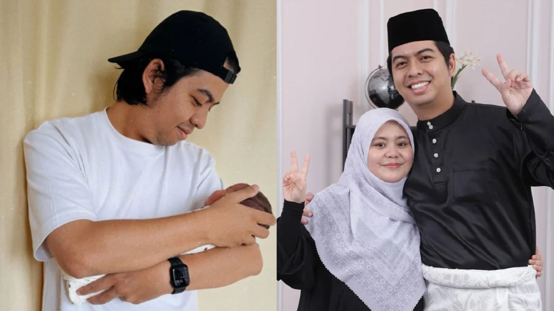 najwa latif sambut cahaya mata sulung pada hari ulang tahun perkahwinan