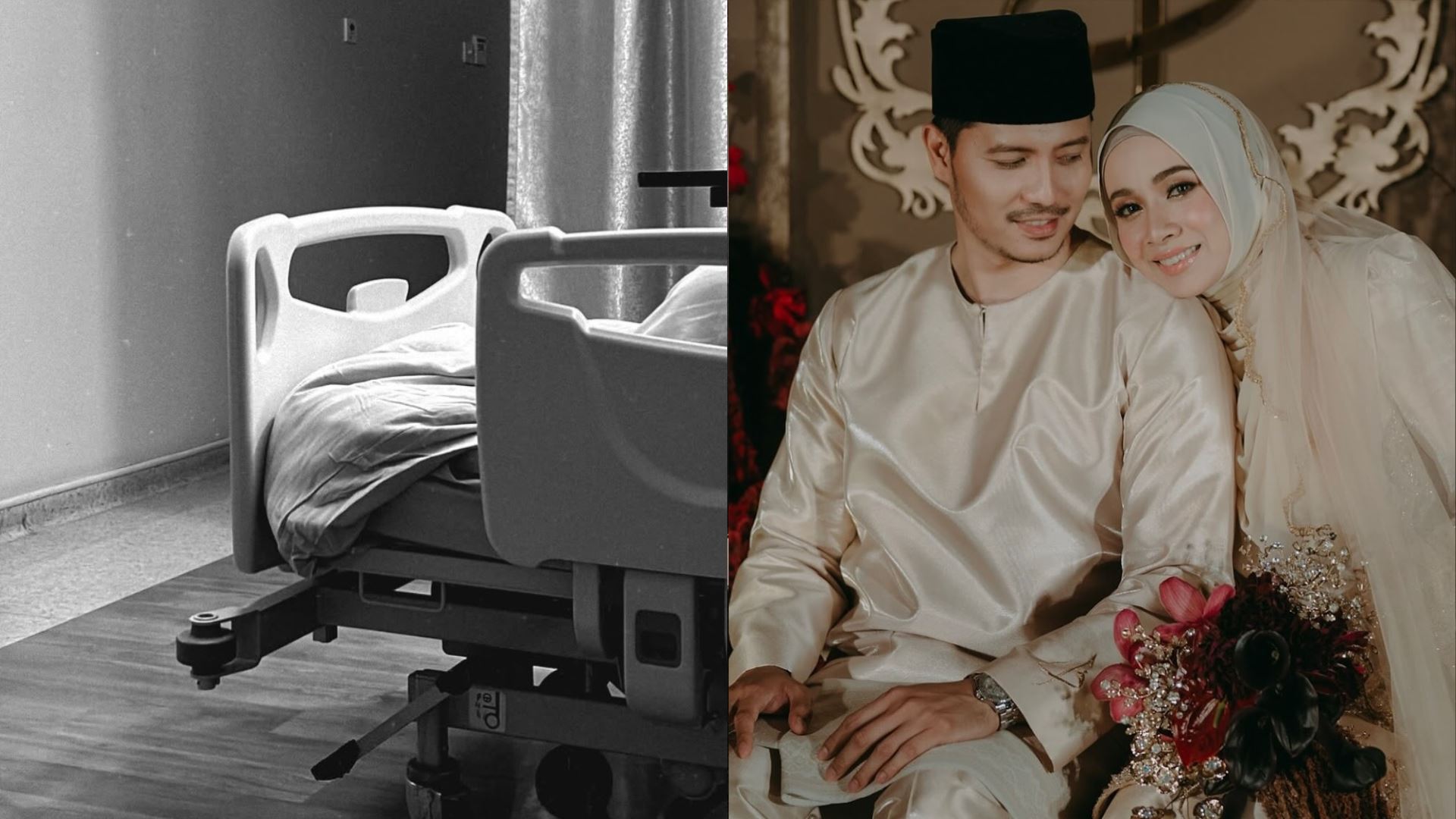 amira othman sakit? fattah amin minta doa orang ramai buat isteri syurganya