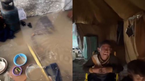 musim sejuk ketiga tanpa rumah, warga gaza terus tidur dalam kesejukan