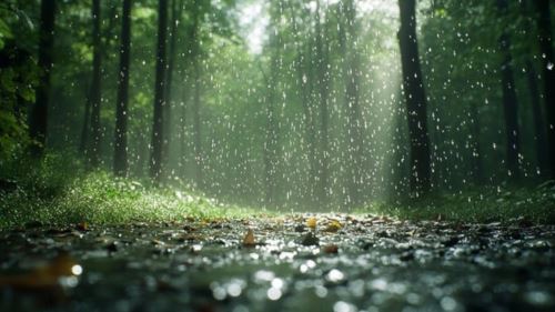 doa ketika hujan lebat, memohon agar rahmat turun pada tempat yang selamat