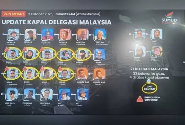 zizi kirana, heliza helmi dan hazwani helmi antara 12 rakyat malaysia ditahan israel