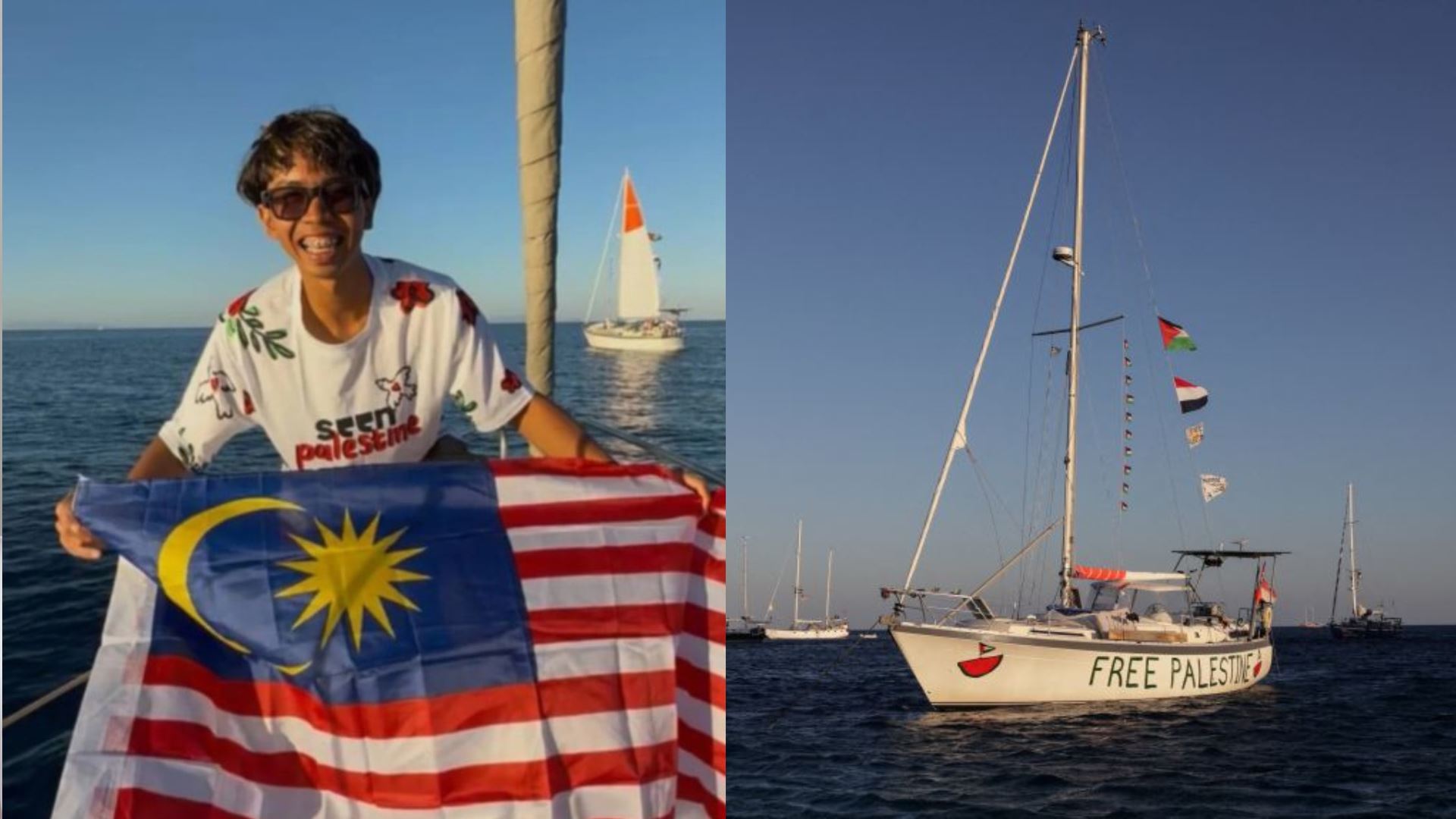 “ada kapal mendekati kami sekarang!” – peserta flotilla dakwa internet digodam, israel halang laluan