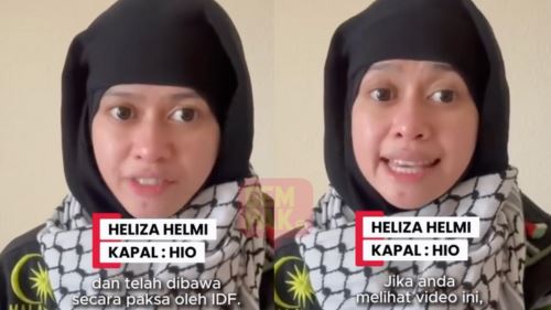 “allah tunjuk depan mata, mereka negara haram yang jahat!” – heliza helmi
