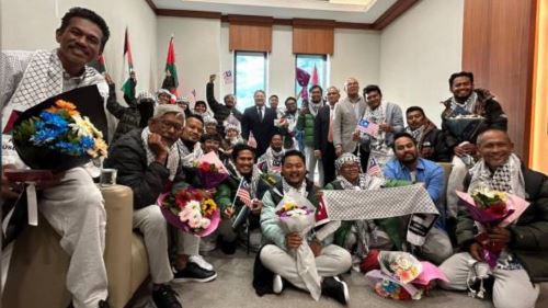 23 aktivis global sumud flotilla selamat tiba di kuala lumpur