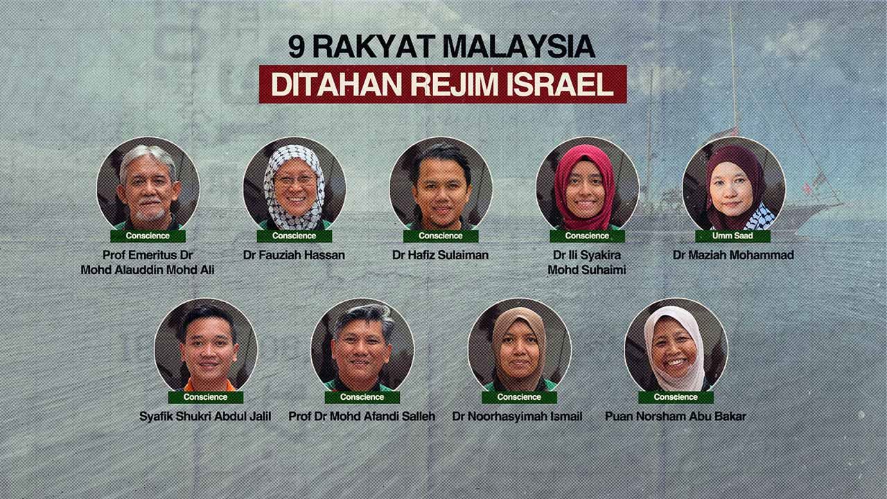 sah! sembilan aktivis malaysia termasuk wartawan astro awani tiba di istanbul malam ini