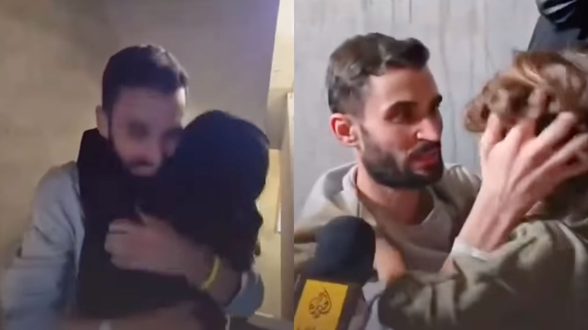 ditipu israel bahawa keluarga sudah meninggal ketika dalam tahanan, shadi abu seido bersyukur dapati isteri dan anak-anak masih hidup setelah bebas