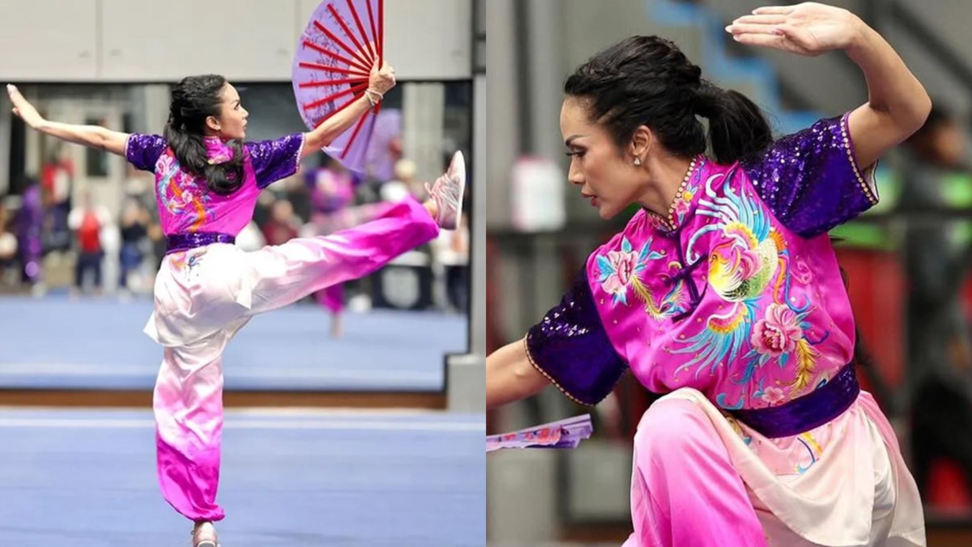 kris dayanti wakili indonesia sertai pertandingan wushu antarabangsa di china