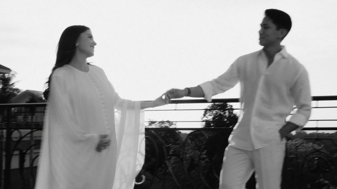 putera mateen, puteri anisha rosnah umum bakal timang anak sulung