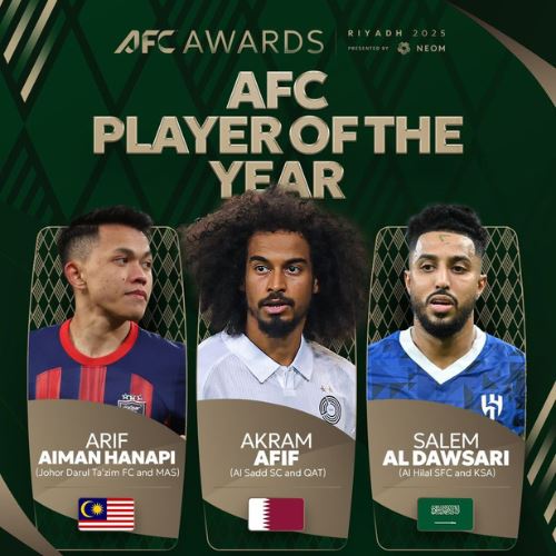 tinggalkan pesta kemenangan, arif aiman kejar anugerah besar di riyadh