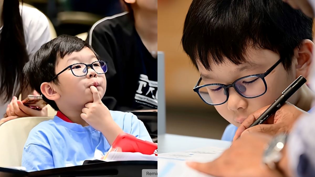 budak genius 7 tahun ikuti kuliah kimia di universiti, pecah rekod di singapura