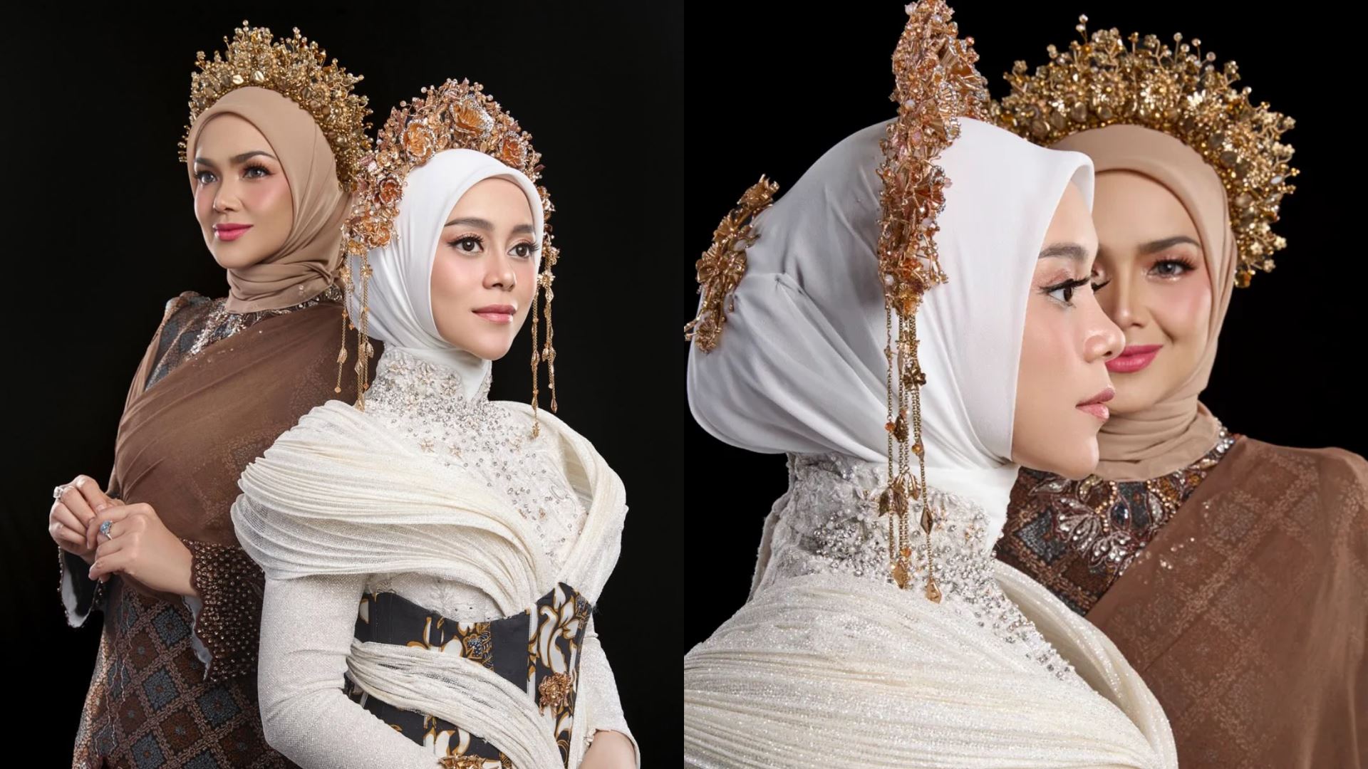 satu nuansa dua ratu, siti nurhaliza dan lesti kejora bersatu dalam ‘kumbang bunga’