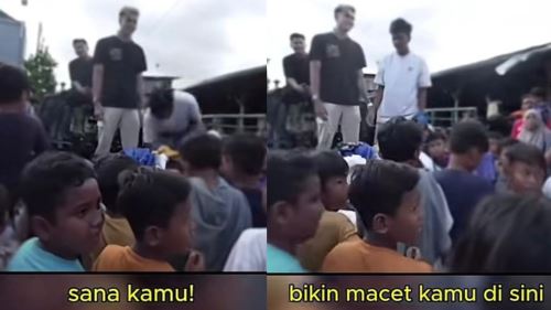 [video] aisar khaled dihalau di bali, pihak berkuasa rimas bencana dijadikan kandungan media sosial