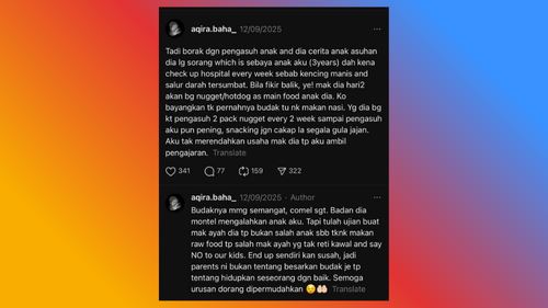 umur baru 3 tahun tapi dah kena diabetes? semua sebab makan ini setiap hari...!