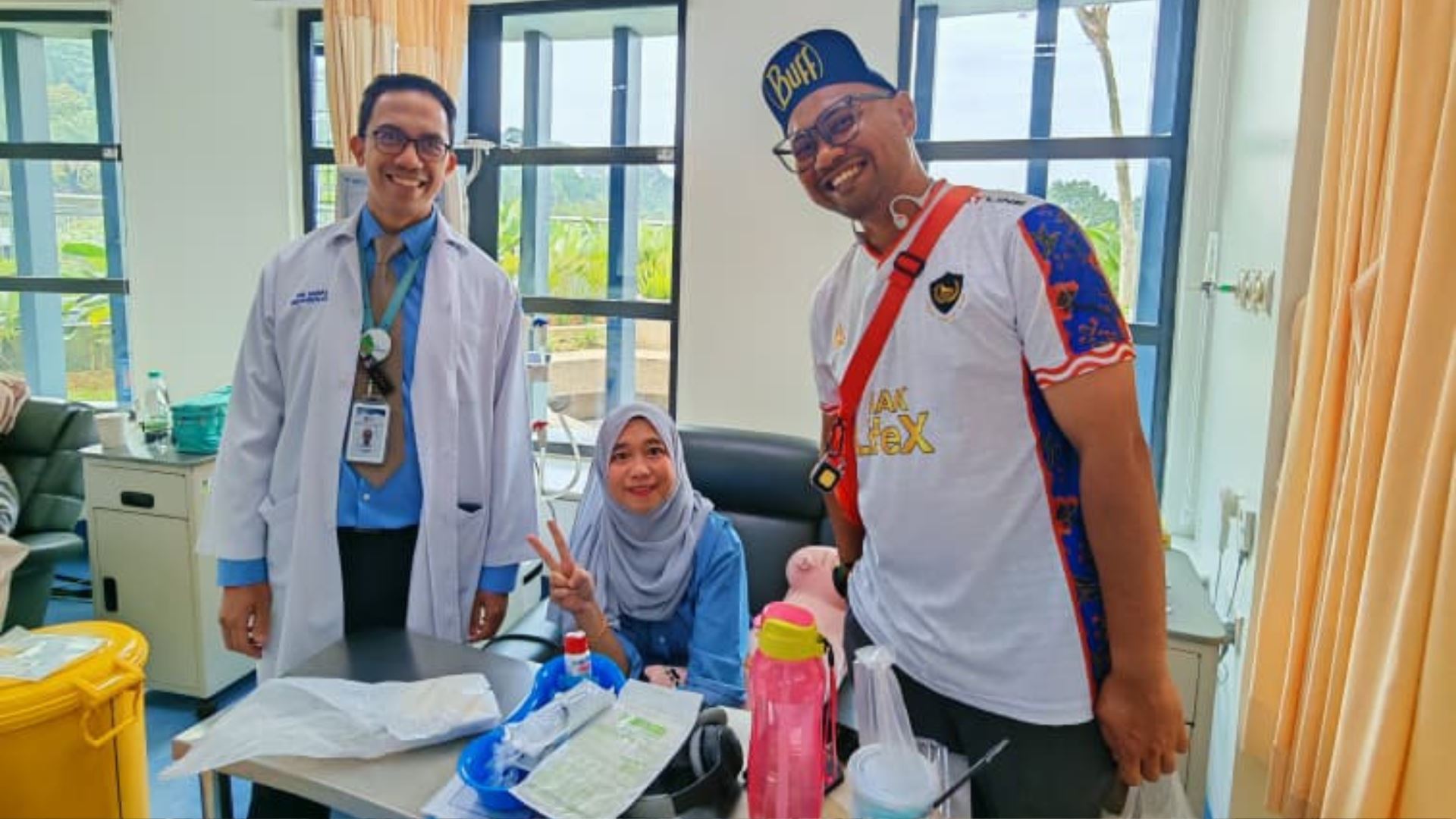 “hargailah pemberian ini…” - kisah meruntun kalbu, suami derma buah pinggang sebagai hadiah ulang tahun perkahwinan