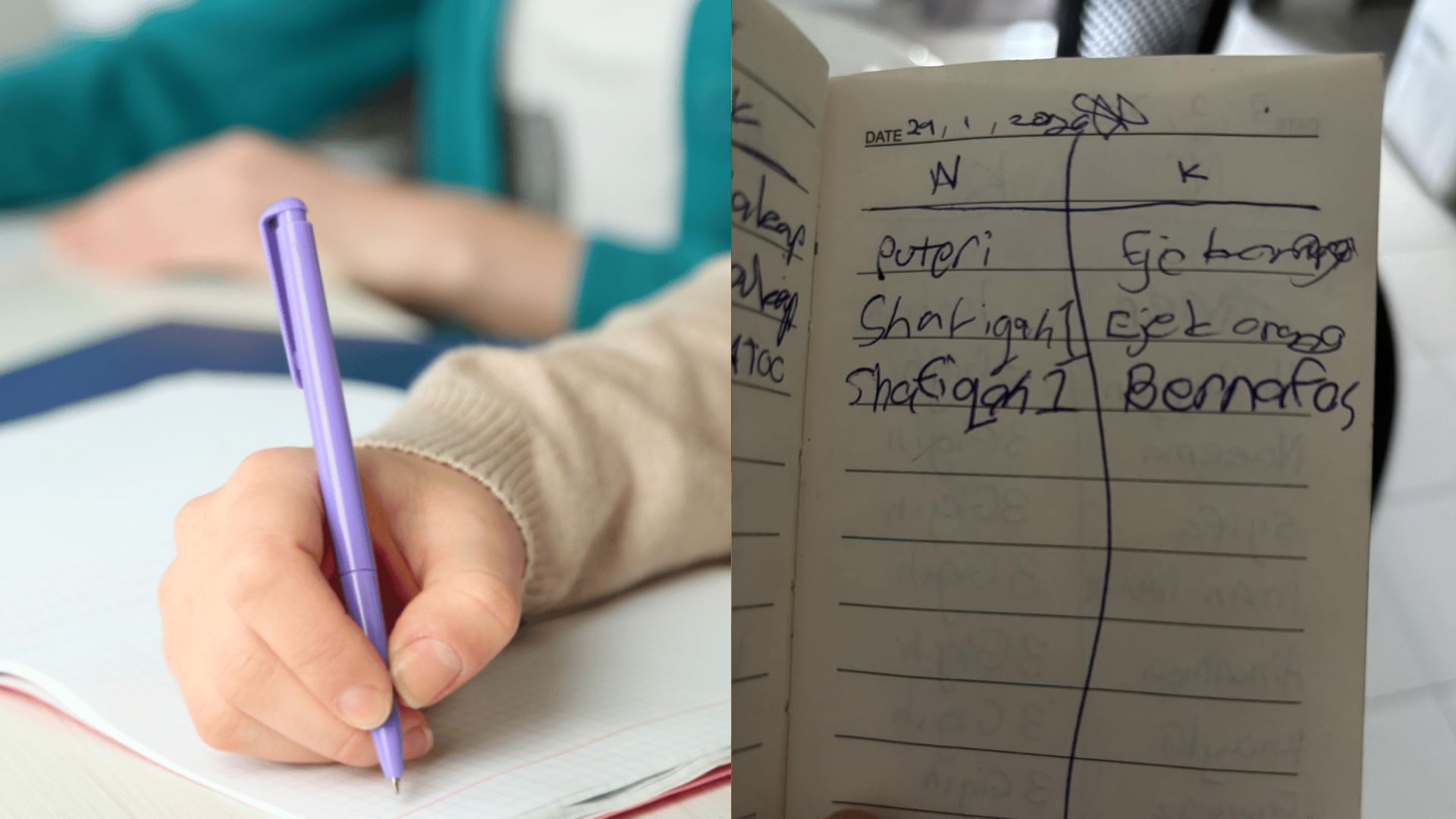 ibu dedah isi buku pengawas anak darjah 3, buat netizen tak berhenti gelak - “bernafas pun satu kesalahan sekarang?”