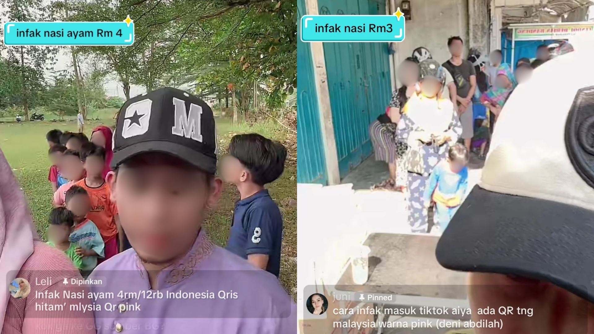 ‘live infak’ tapi harap duit penonton malaysia? cara peniaga indonesia ini ‘beramal’ undang kritikan