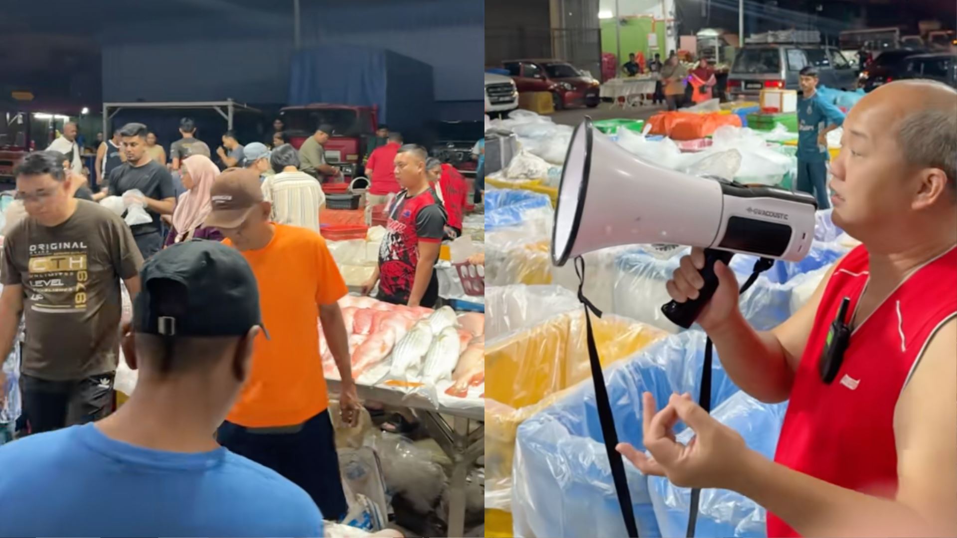 ‘uncle’ pasar raih pujian, sempat ingatkan orang melayu beli stok awal sebelum puasa kerana ingin bercuti panjang