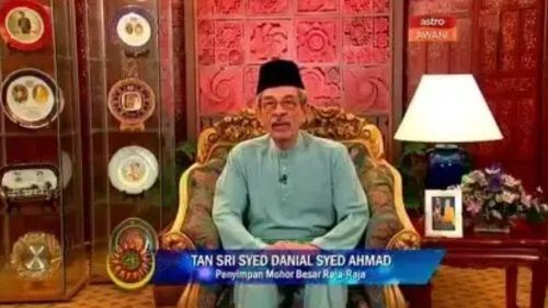 ramai sangka beliau cuma umumkan puasa dan hari raya…individu ini pegang amanah semua sultan malaysia!