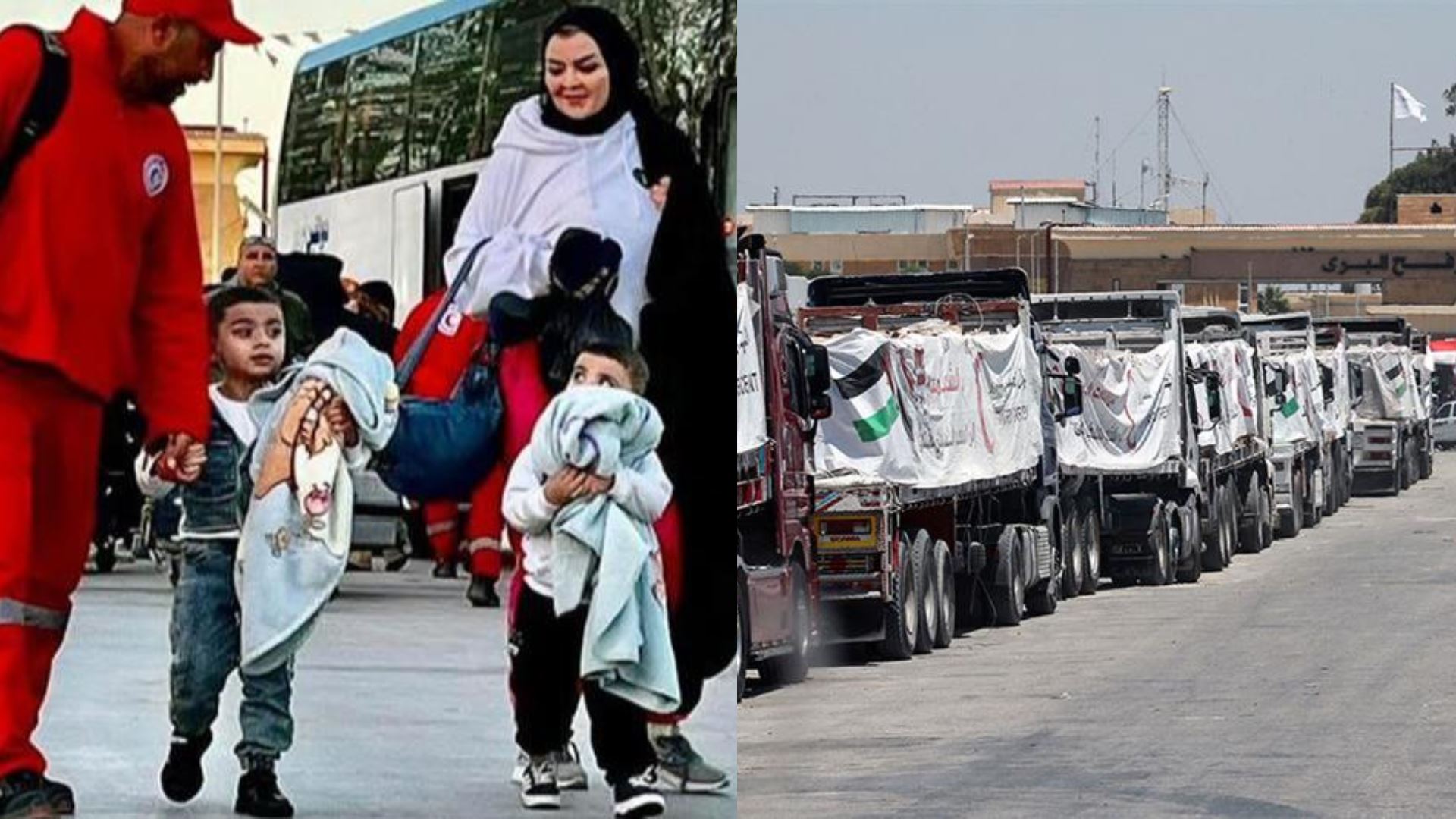 mesir tingkatkan penghantaran bantuan besar-besaran ke semenanjung gaza sempena permulaan ramadan