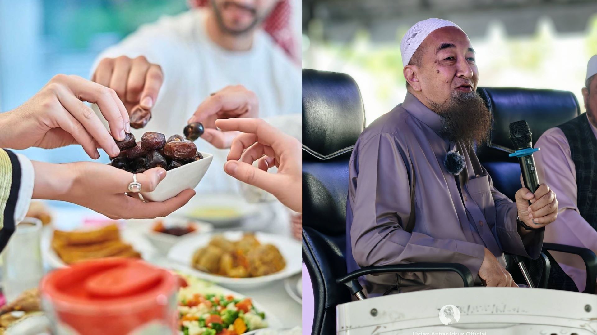 tertelan sisa makanan sahur ketika puasa, sah atau perlu ganti? ini kupasan mufti dan uai