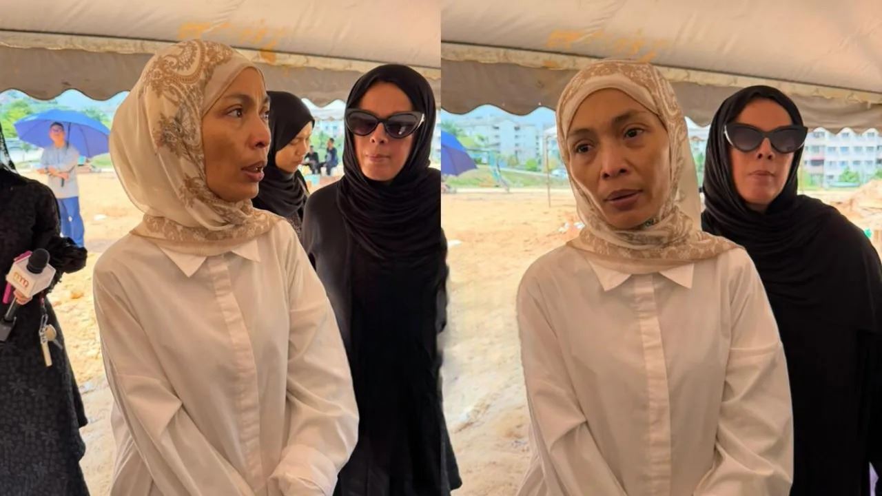 “mungkin dia tahu saya tak kuat..” - amyza aznan ralat tidak sempat berada di sisi arwah anak ketika detik terakhir