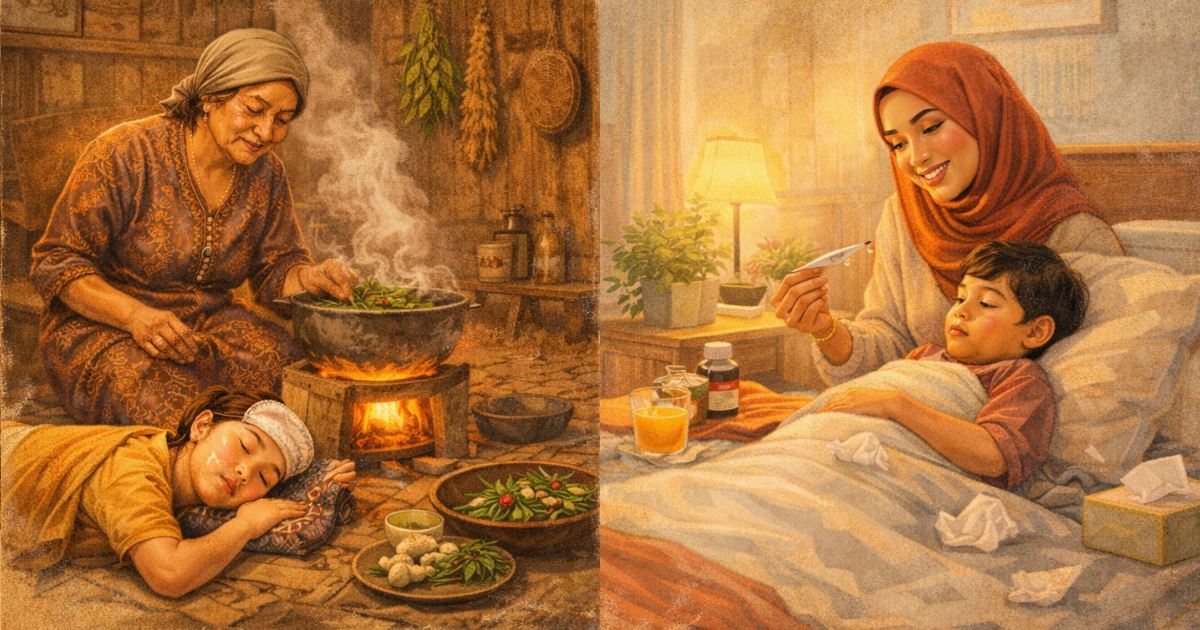 daun sirih, kicap, santan.. petua mak-mak zaman dulu masih relevan ke?