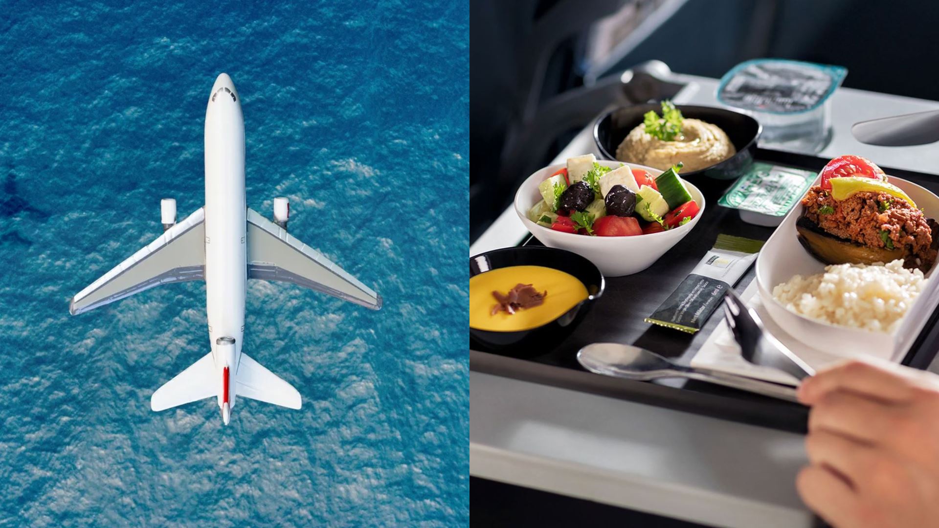 kenapa makanan dalam pesawat hanya boleh dimakan ketika di udara?