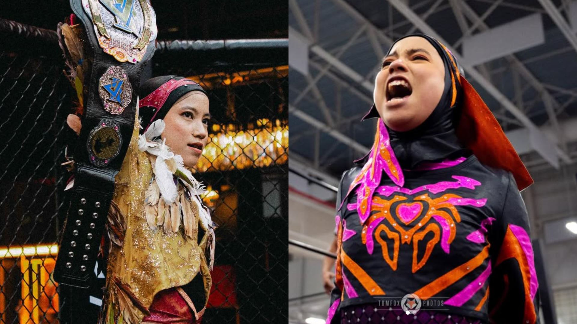 “ten years of work, sacrifice, and belief…” - phoenix diana terima jemputan ke wwe tryout