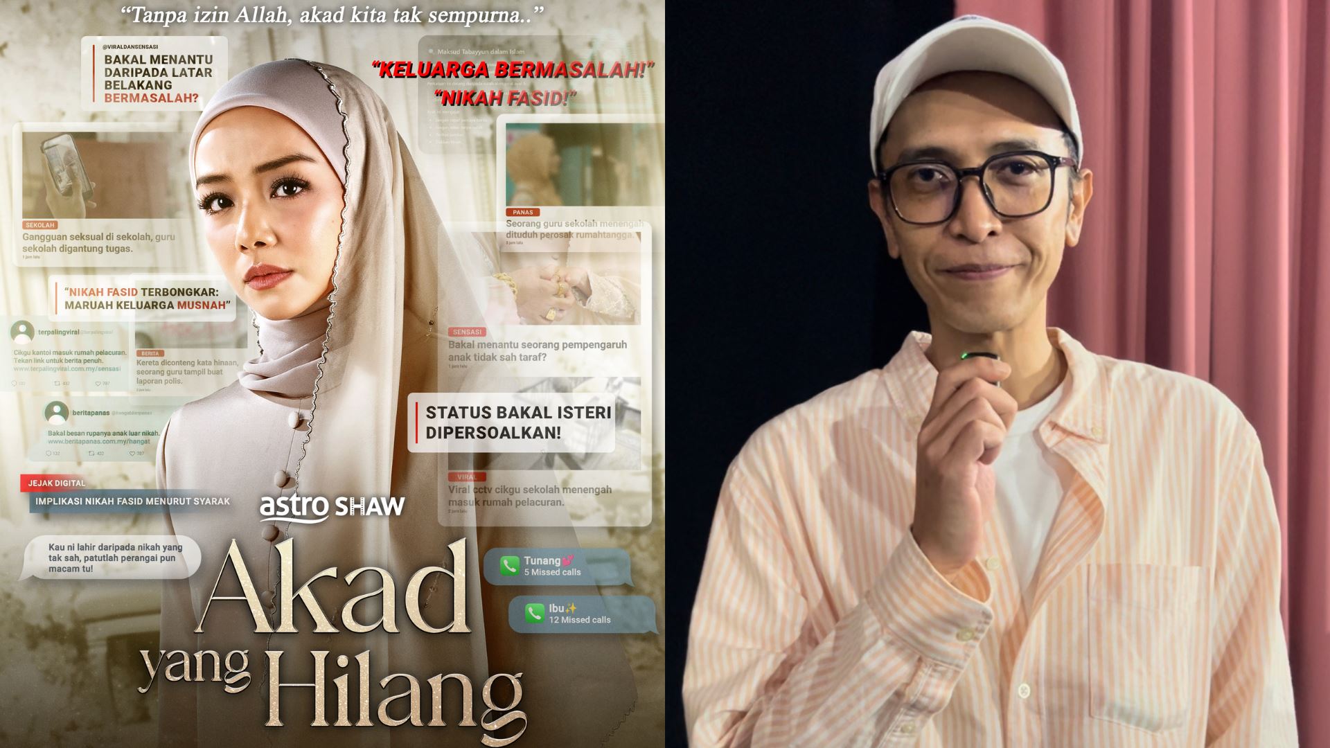 ’akad yang hilang’ kritik luka sosial masyarakat, pengarah papar realiti kehidupan menerusi  isu nikah fasid